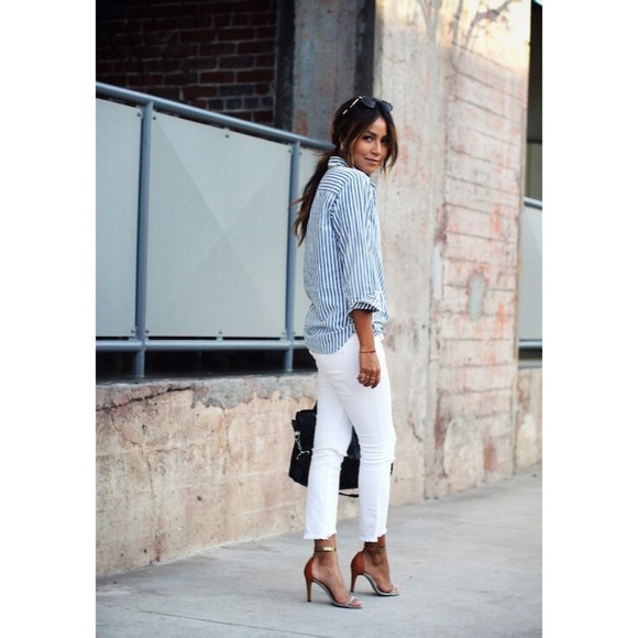 Madewell Tops - Madewell striped button down shirt j crew gap ASOS